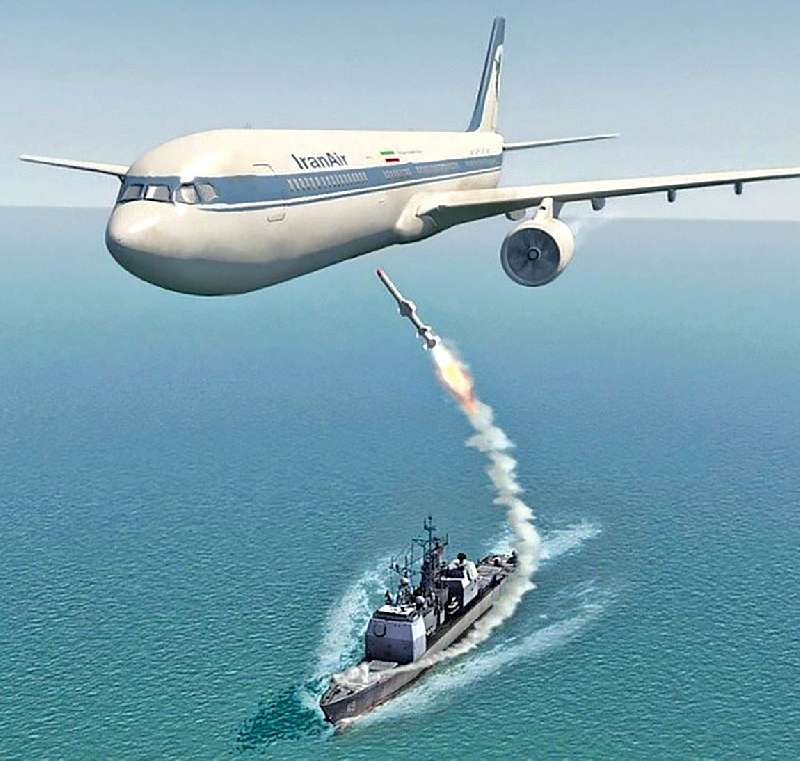 حمله به هواپیمای مسافربری ایران، نشانگر سیاست دولت آمریکا در قبال ملت ایران است